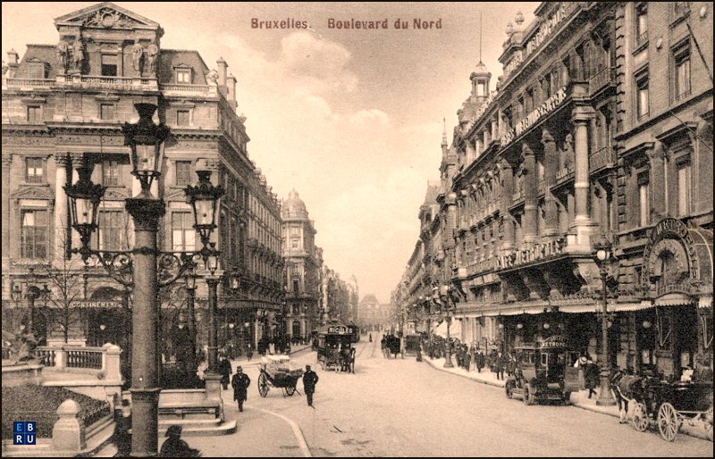 Le boulevard Adolphe Max d'antan - 1000 Bruxelles - Pentagone