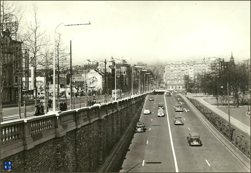 Le boulevard du Jardin Botanique d'antan - 1000 Bruxelles - Pentagone