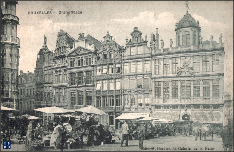 La Grand-Place d'antan - 1000 Bruxelles - Pentagone