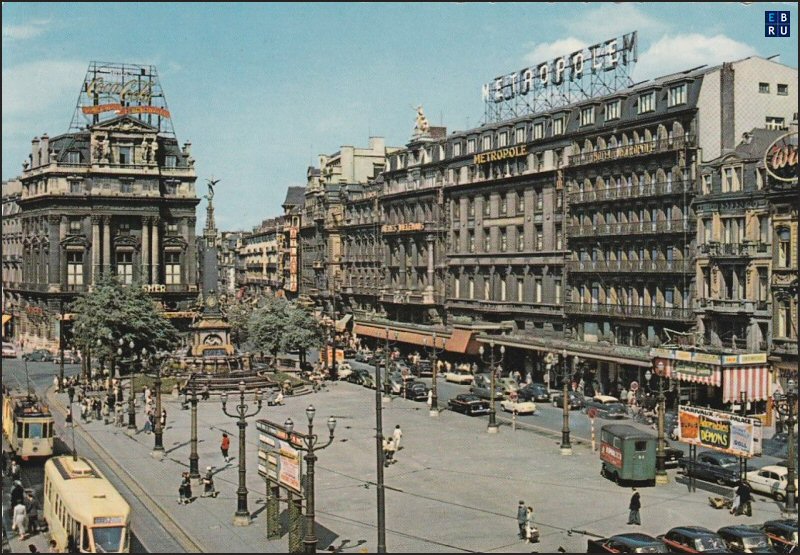 La place De Brouckre d'antan - 1000 Bruxelles - Pentagone