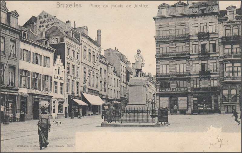 La place de la Justice d'antan - 1000 Bruxelles - Pentagone