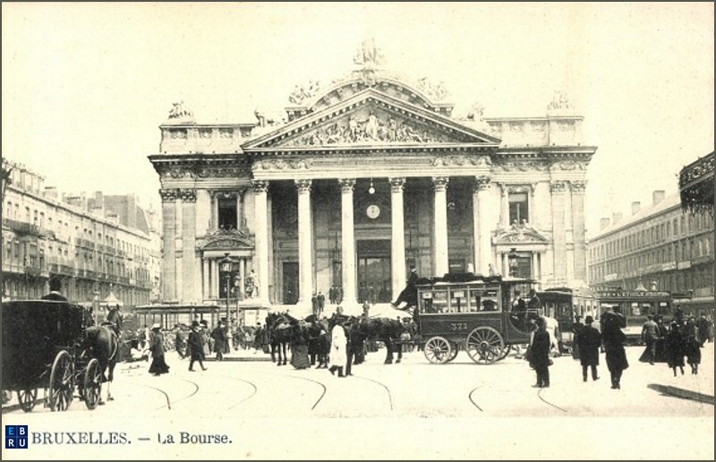 La place de la Monnaie d'antan - 1000 Bruxelles - Pentagone