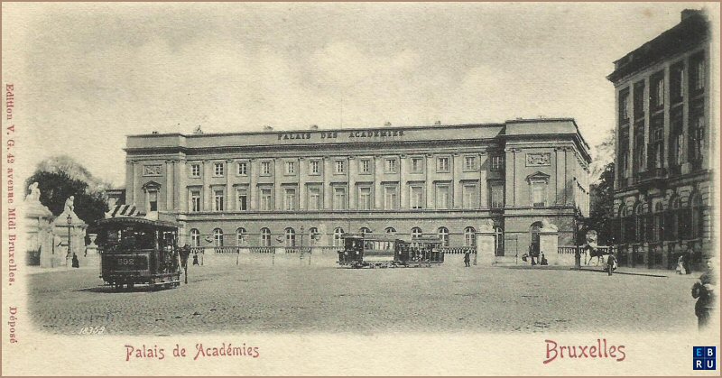 La place des Palais d'antan - 1000 Bruxelles - Pentagone