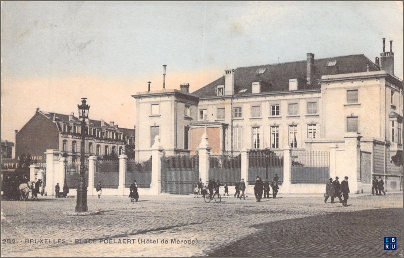 La place Poelaert d'antan - 1000 Bruxelles - Pentagone