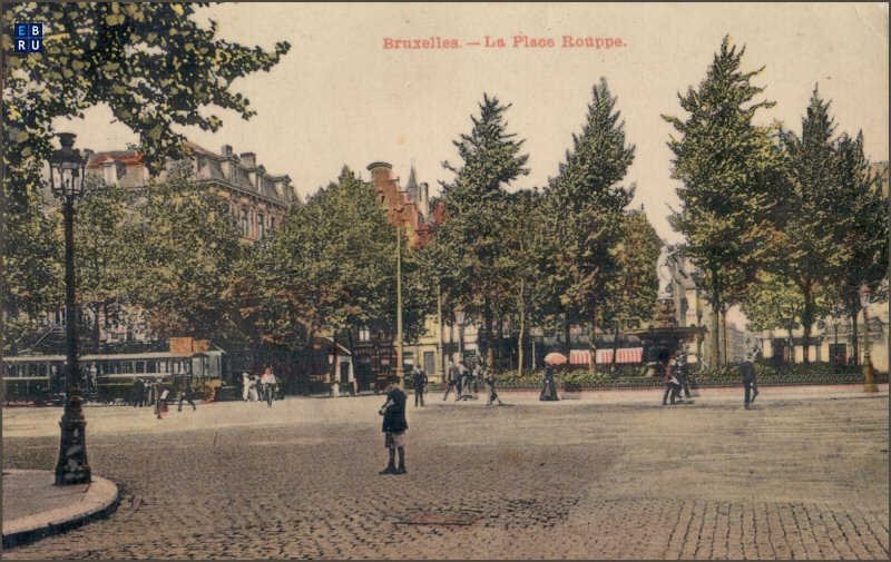 La place Rouppe d'antan - 1000 Bruxelles - Pentagone