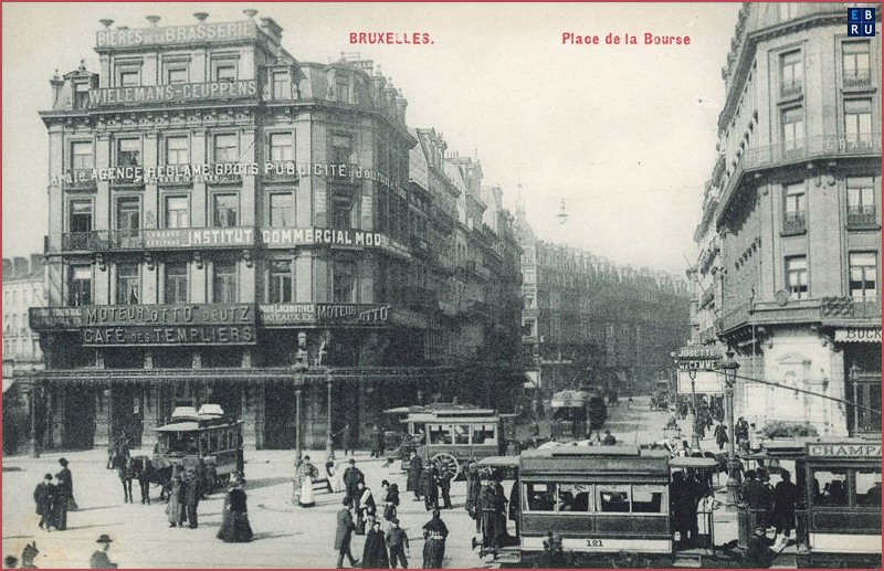 La rue Auguste Orts d'antan - 1000 Bruxelles - Pentagone