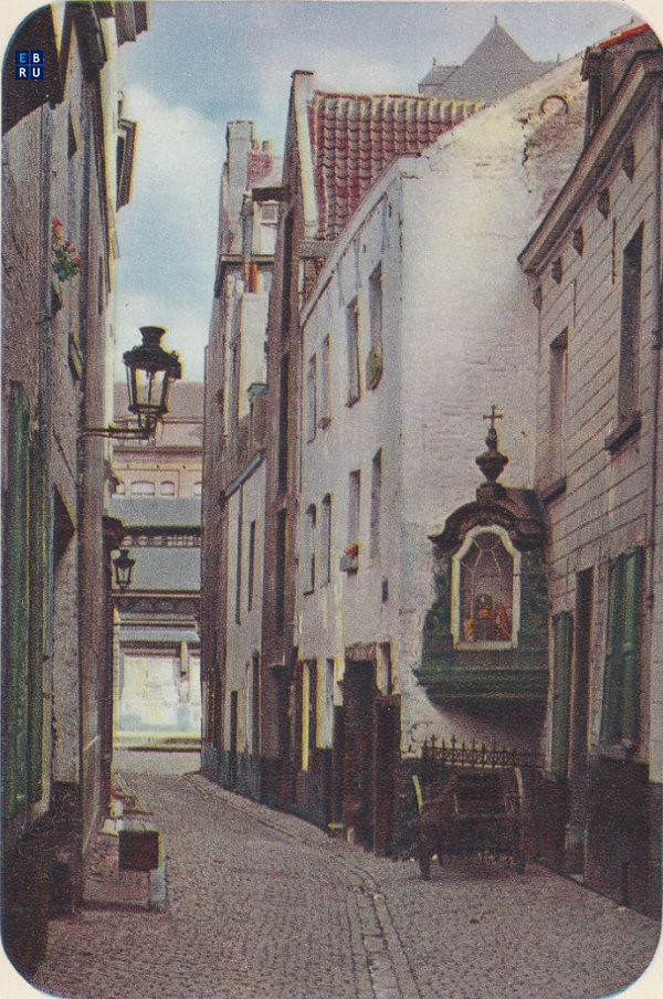 La rue du Chien Marin d'antan - 1000 Bruxelles - Pentagone