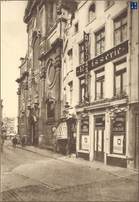 La rue du March au Charbon d'antan - 1000 Bruxelles - Pentagone