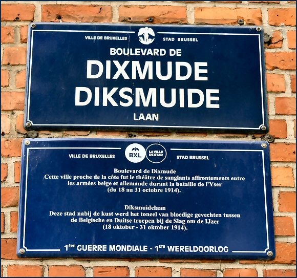 Le boulevard de Dixmude - 1000 Bruxelles - Pentagone