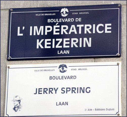 Le boulevard de l'Impératrice - boulevard Jerry Spring - 1000 Bruxelles - Pentagone