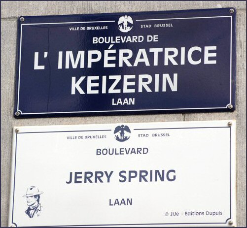 Le boulevard de l'Impratrice - boulevard Jerry Spring - 1000 Bruxelles - Pentagone