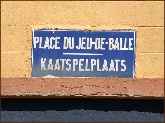 La place du Jeu de Balle - 1000 Bruxelles - Pentagone